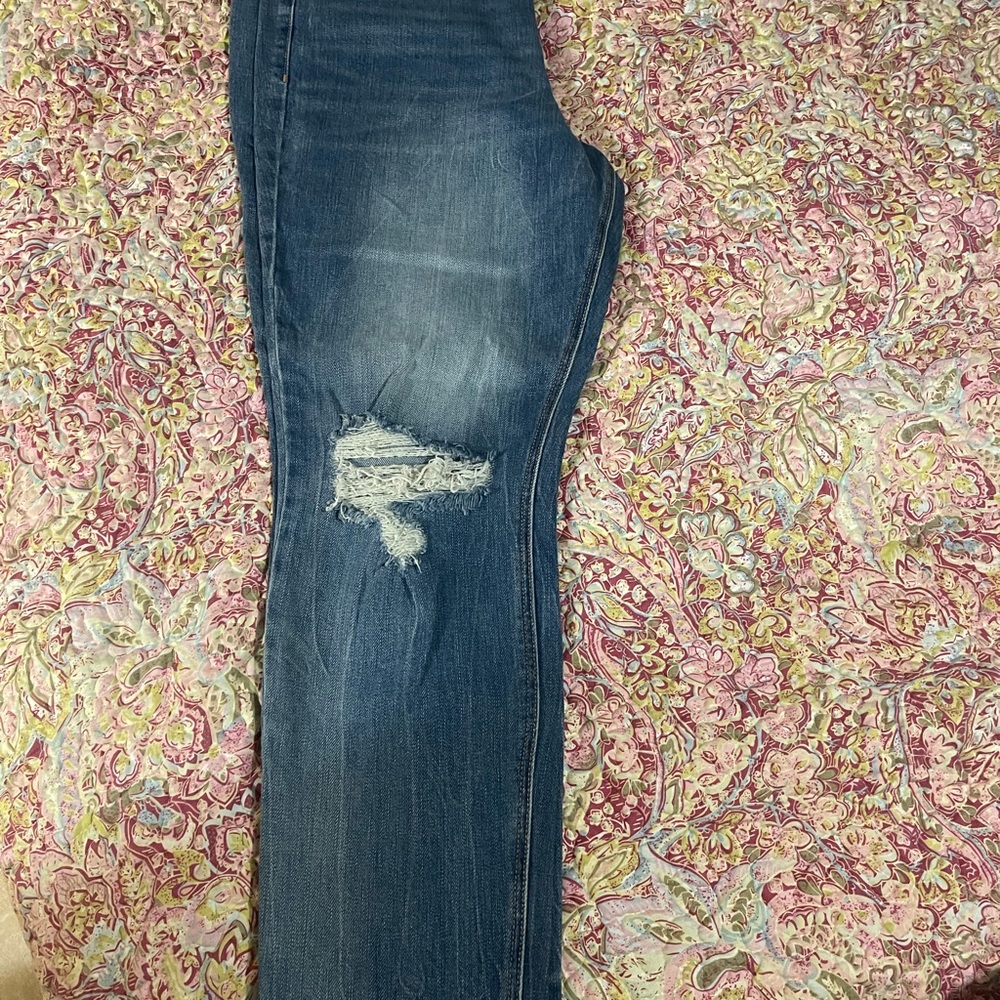 Old Navy power straight high rise secret-slim pockets